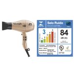 Secador-Parlux-AdvanceLight-Dourado-127-Selo Secador-Parlux-AdvanceLight-Dourado-127-Selo