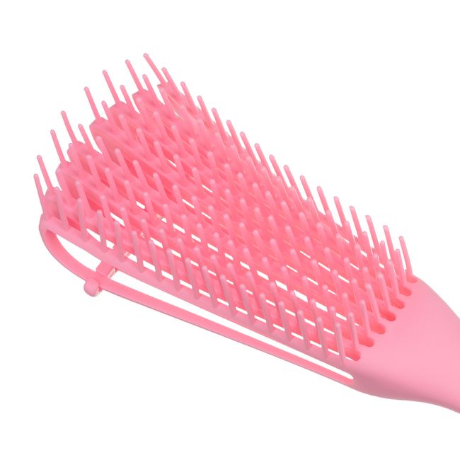 Escova de Cabelo Quadrada Pink - Marybela Cosméticos